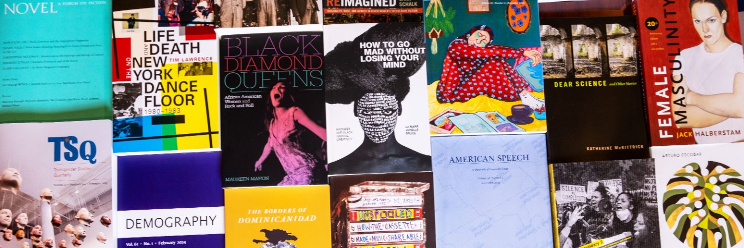 Duke University Press's banner