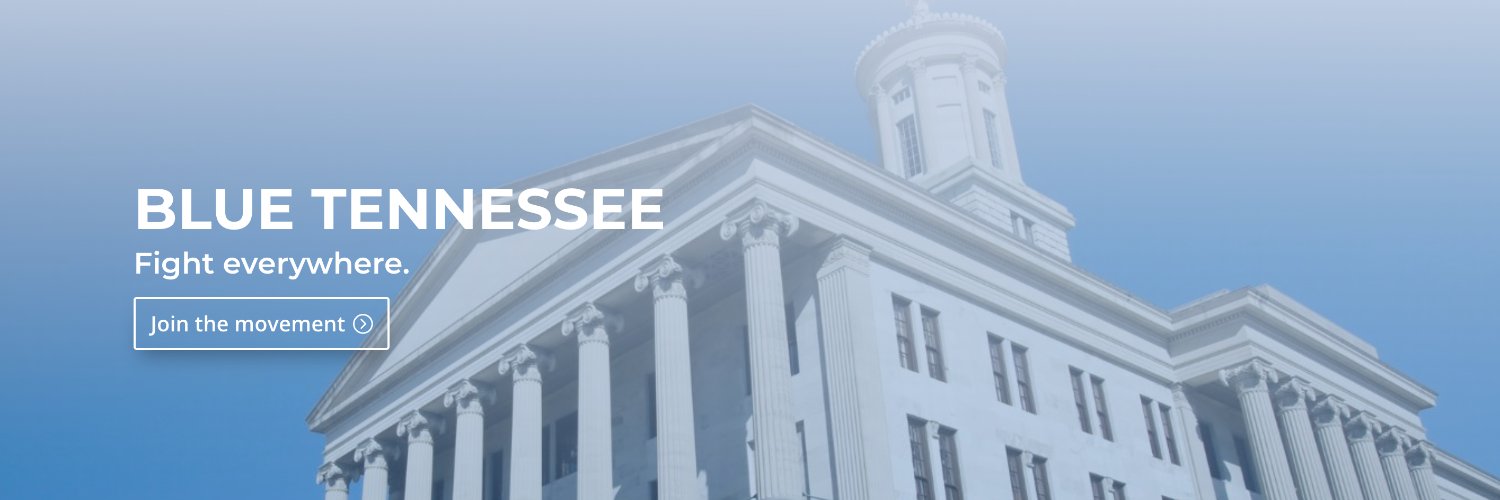 Blue Tennessee | Every State Blue banner
