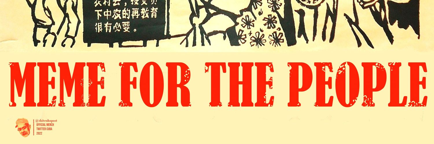 Shit Cuba posting banner