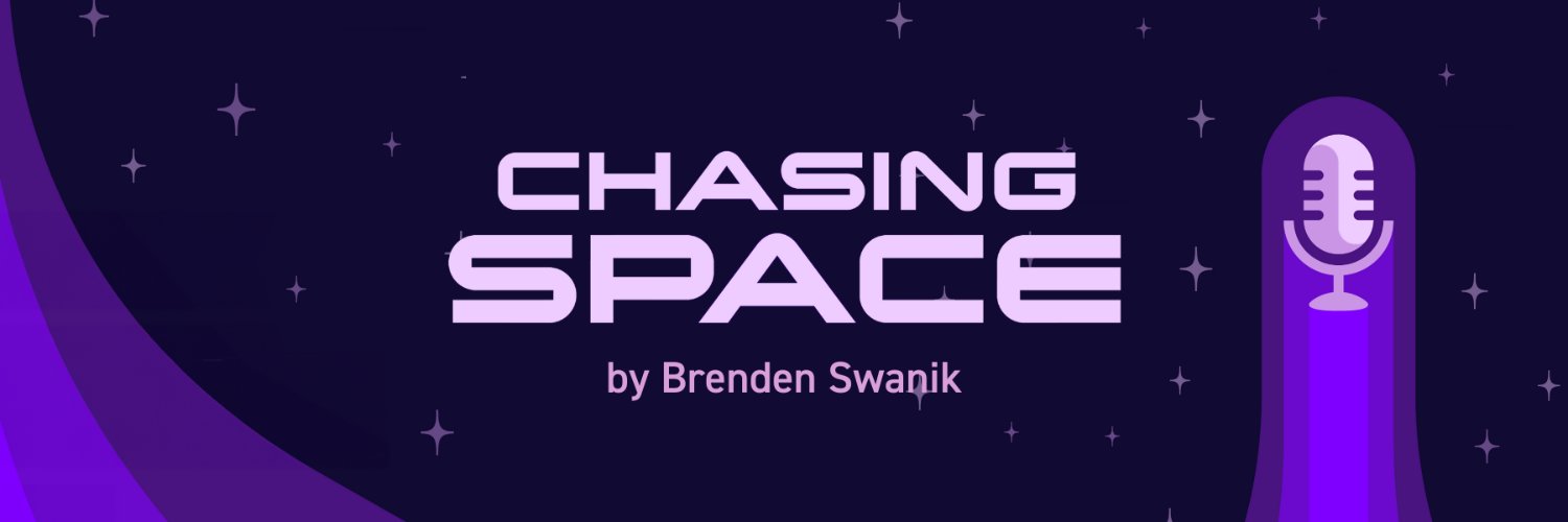 Chasing Space Podcast banner