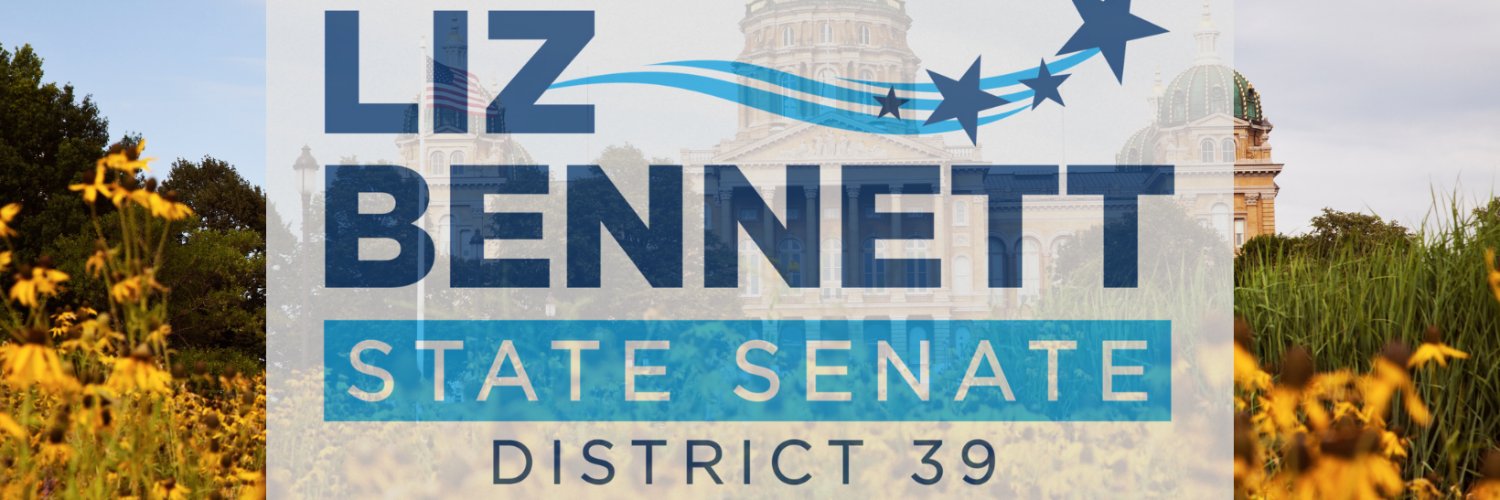 Senator Liz Bennett banner