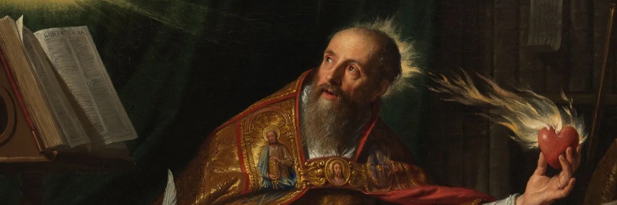 Augustine of the Valley's banner