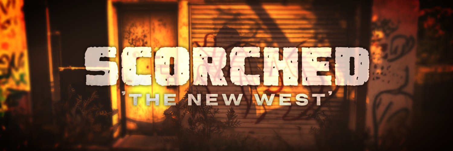 SCORCHED: The New West's banner