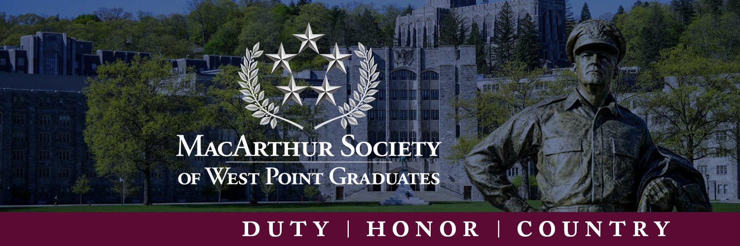 MacArthur Society of West Point Graduates's banner