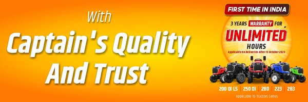 CaptainTractors Profile Banner