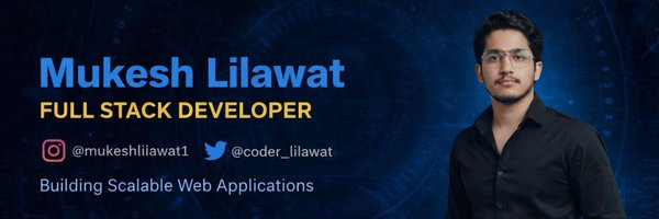 coder_lilawat Profile Banner