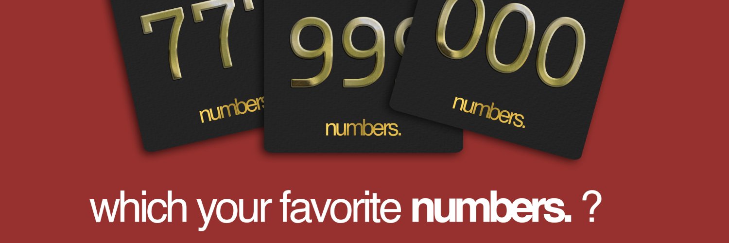 Numbers. NFT ║ SOLD OUT !!!!!!! banner