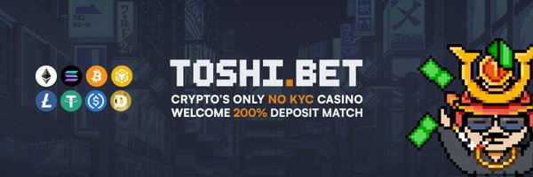 ToshiBet Profile Banner