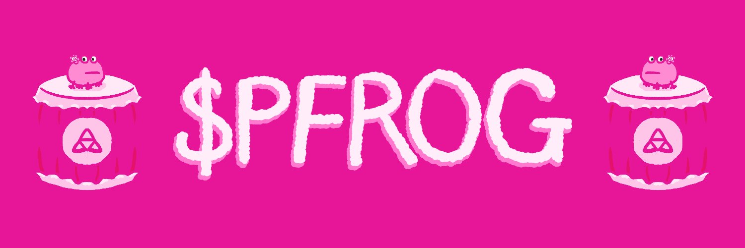PINK FROG banner