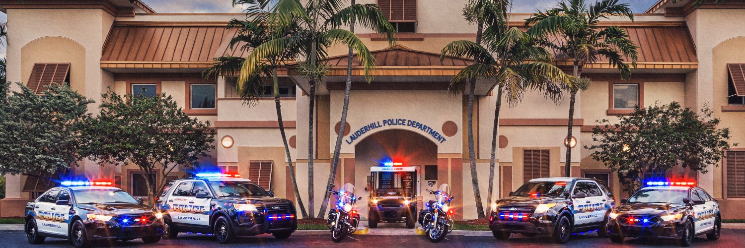 Lauderhill Police Department banner
