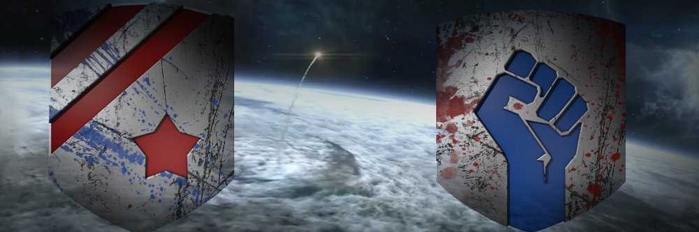 Red vs Blue (Presented by Blue) banner