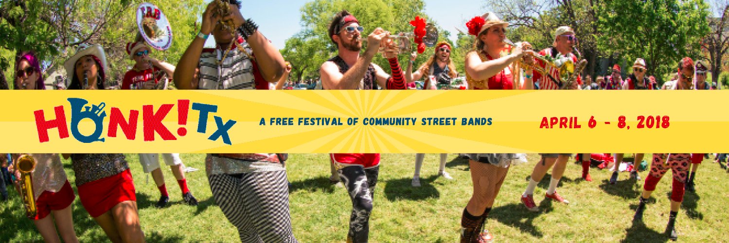 HONK!TX Festival banner