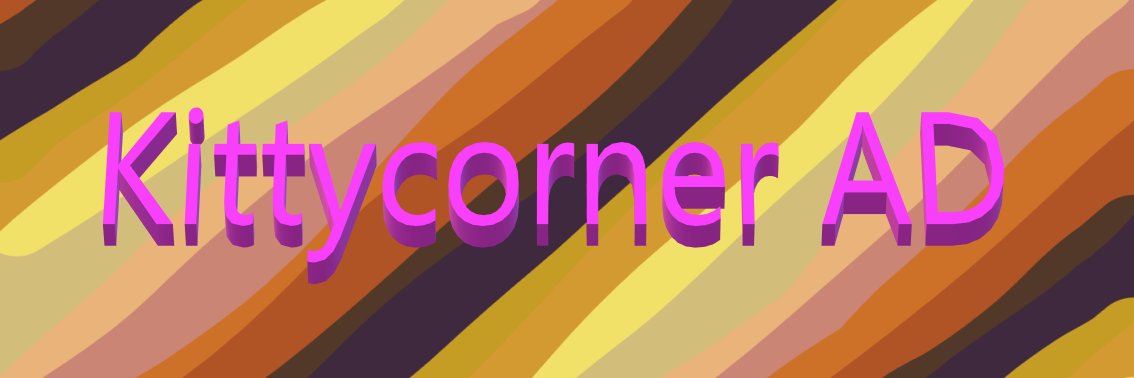 Kittycorner🔞 banner