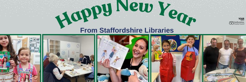 Staffordshire Libraries banner