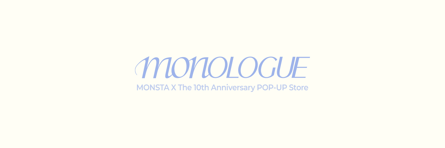 MONSTA X POP-UP Official banner
