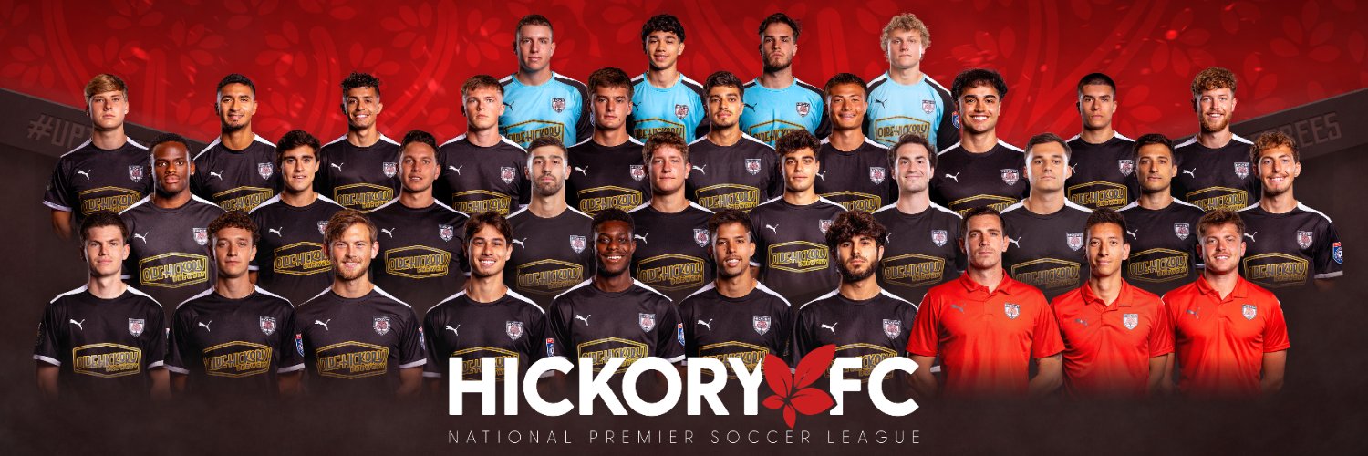 Hickory FC's banner