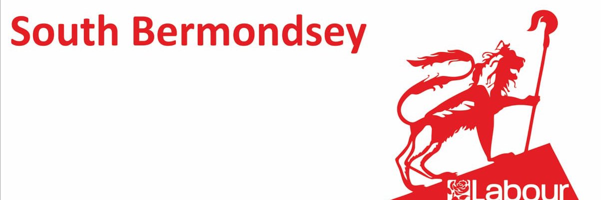 S. Bermondsey Labour's banner