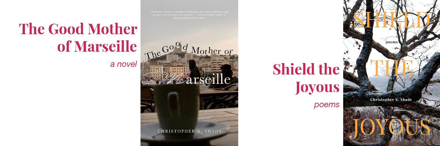 Christopher X. Shade banner