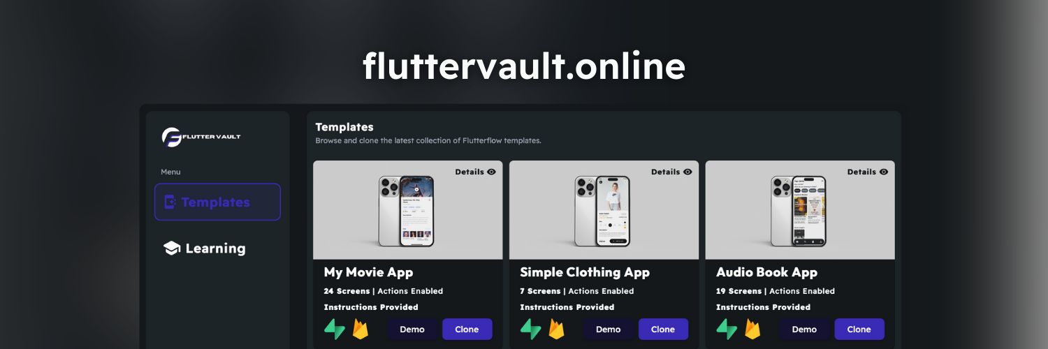 fluttervault's profile banner image