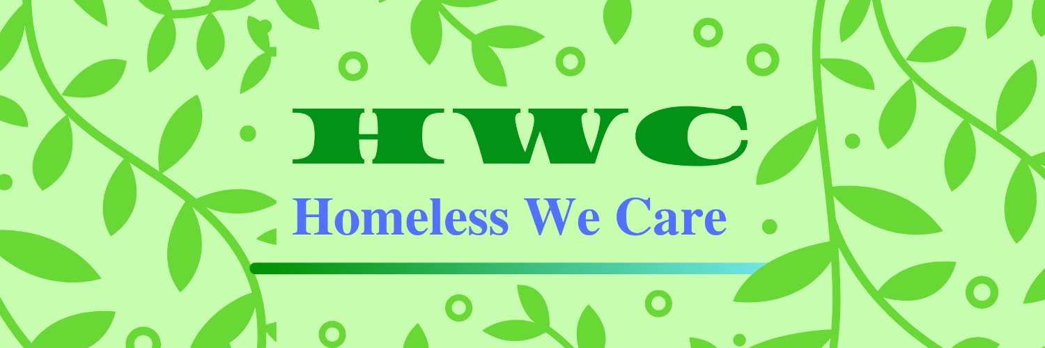Homeless We Care - Avis Pope Cares (AvisPope.com) banner