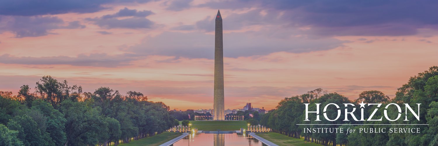 Horizon Institute for Public Service's banner