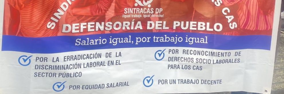 Sindicato de la Defensoría del Pueblo banner