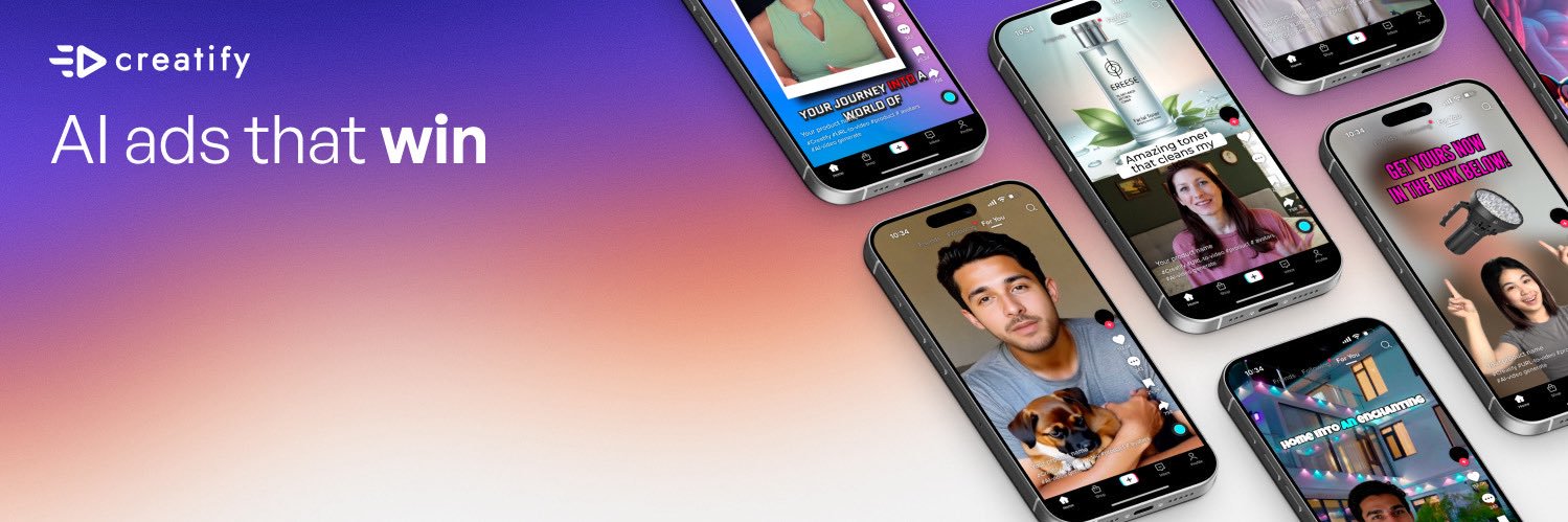 Creatify AI's banner