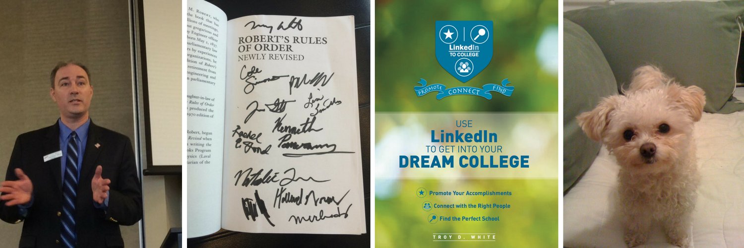 Troy D. White banner