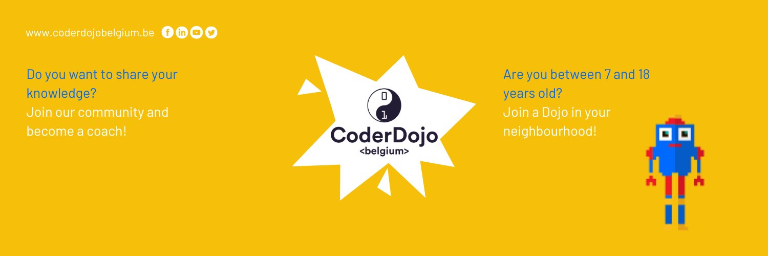 CoderDojoBelgium banner