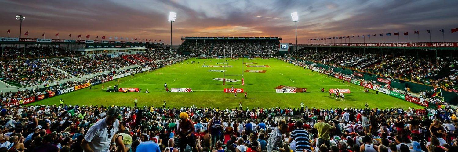 The Sevens Stadium banner