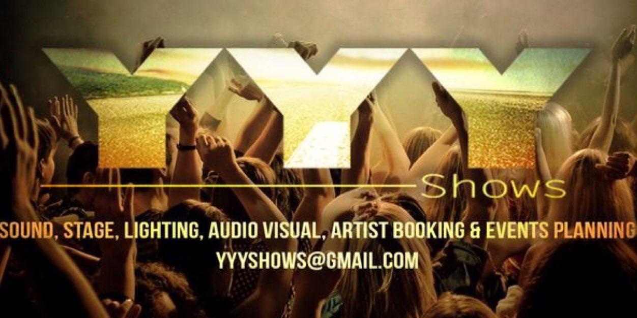 YYY SHOWS banner