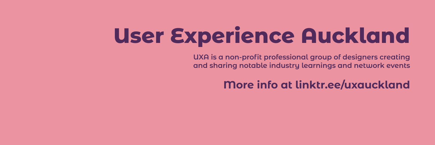 User Experience Auckland banner