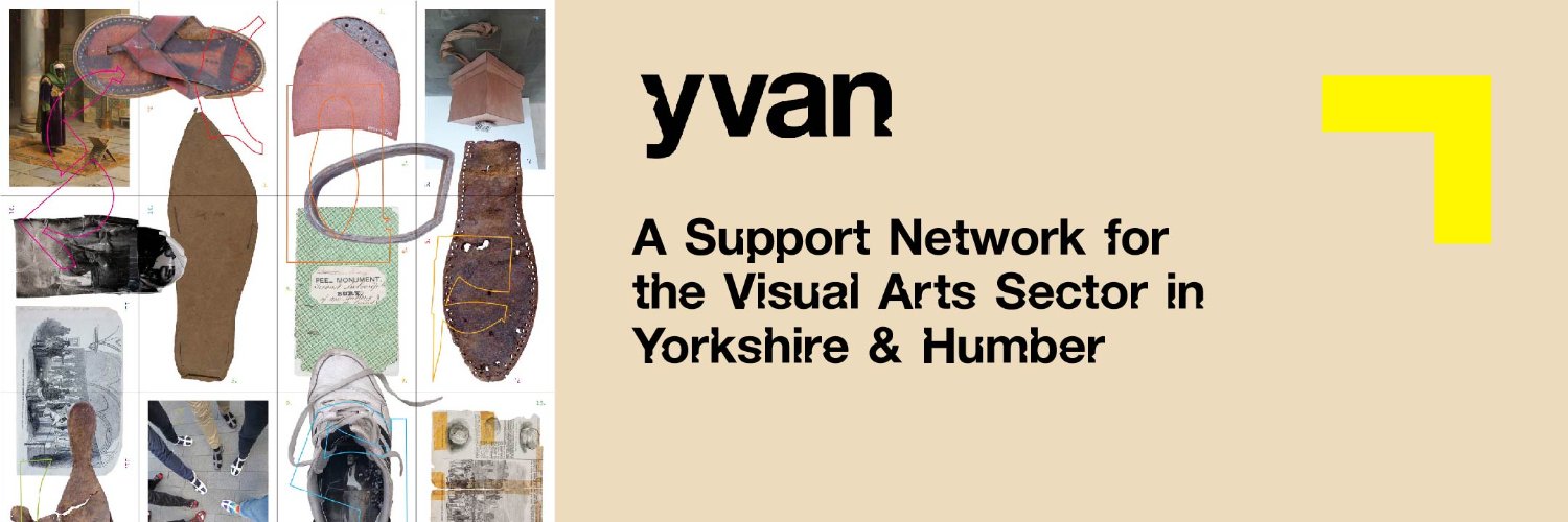 Yorkshire & Humber Visual Arts Network banner