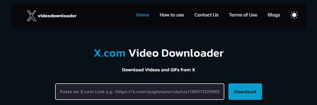 X Video Downloader banner