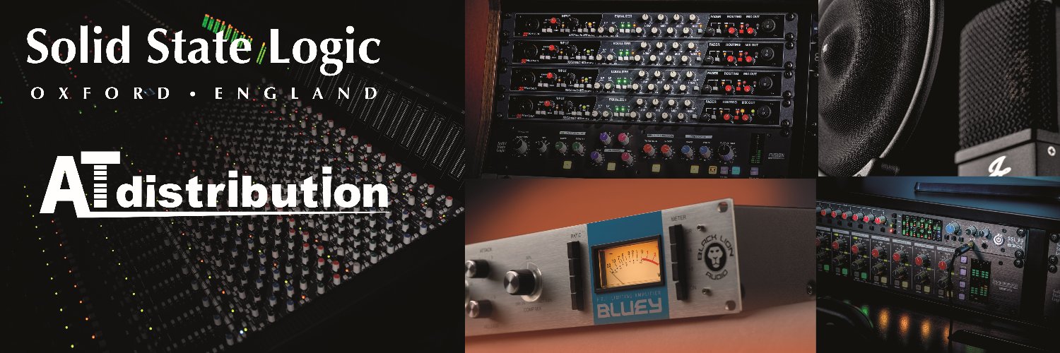 SSL Japan ( Solid State Logic ) & AT distribution banner