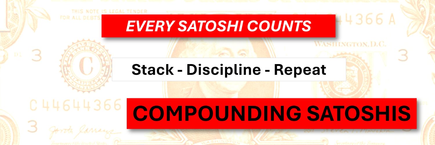 Compounding Satoshis banner