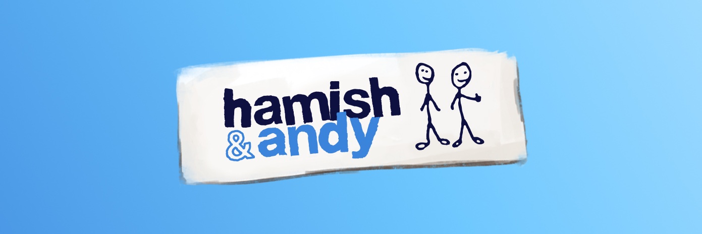 Hamish & Andy banner