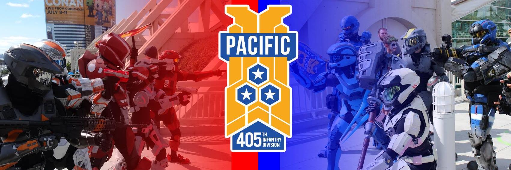 405th Pacific banner