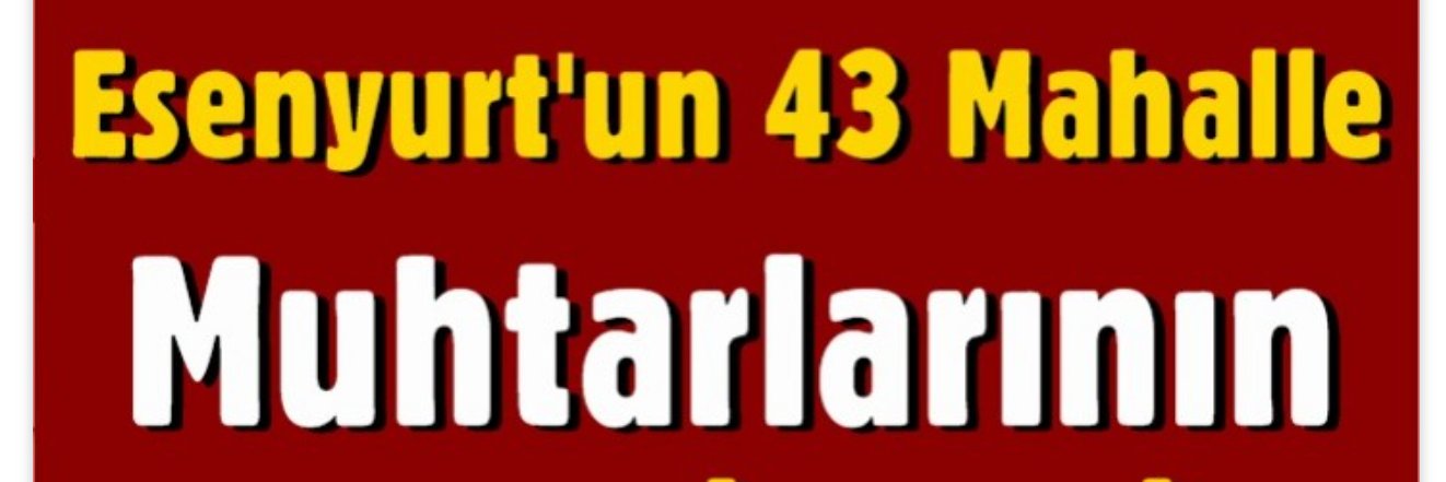 Muhtar Memo banner