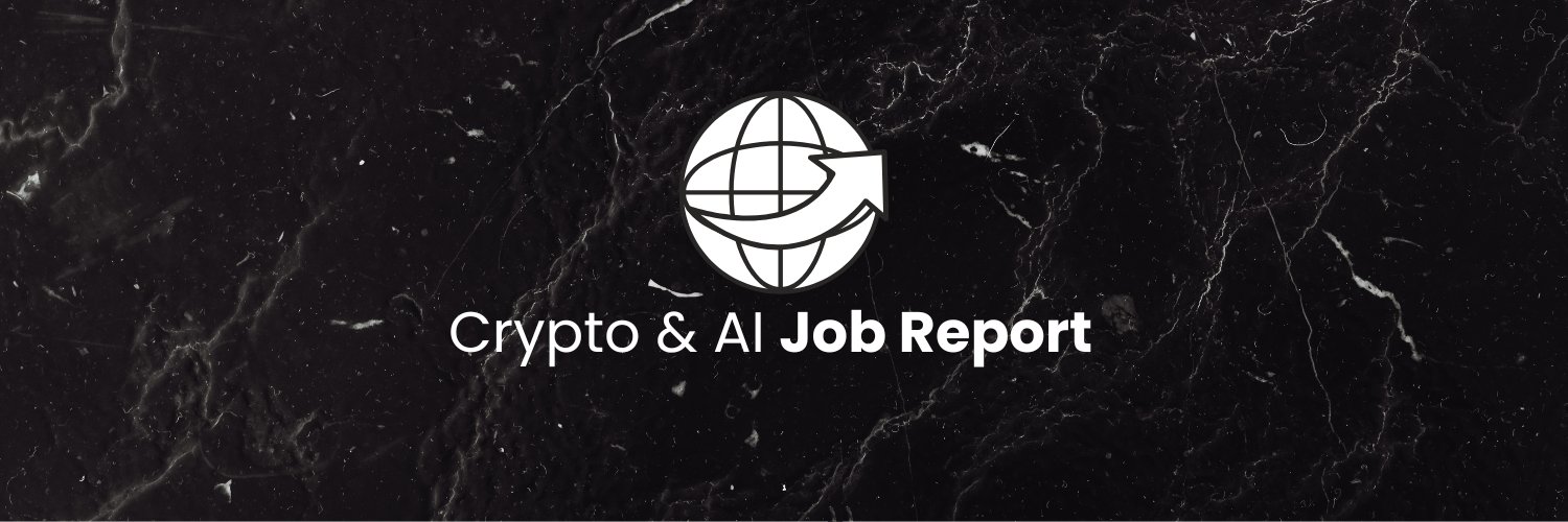 Crypto & AI Job Report banner