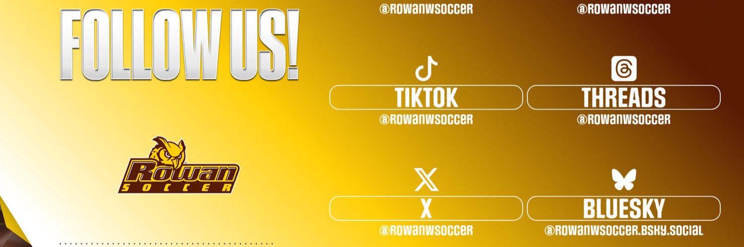 Rowan University Women's Soccer banner