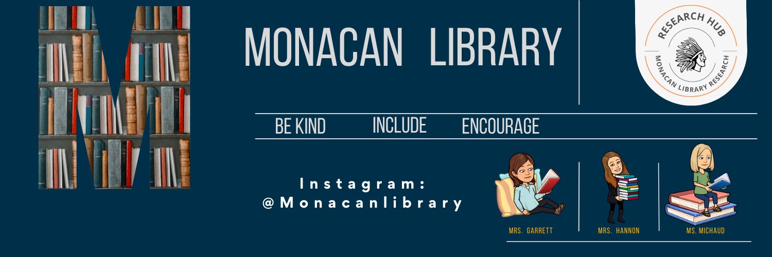 Monacan Library banner