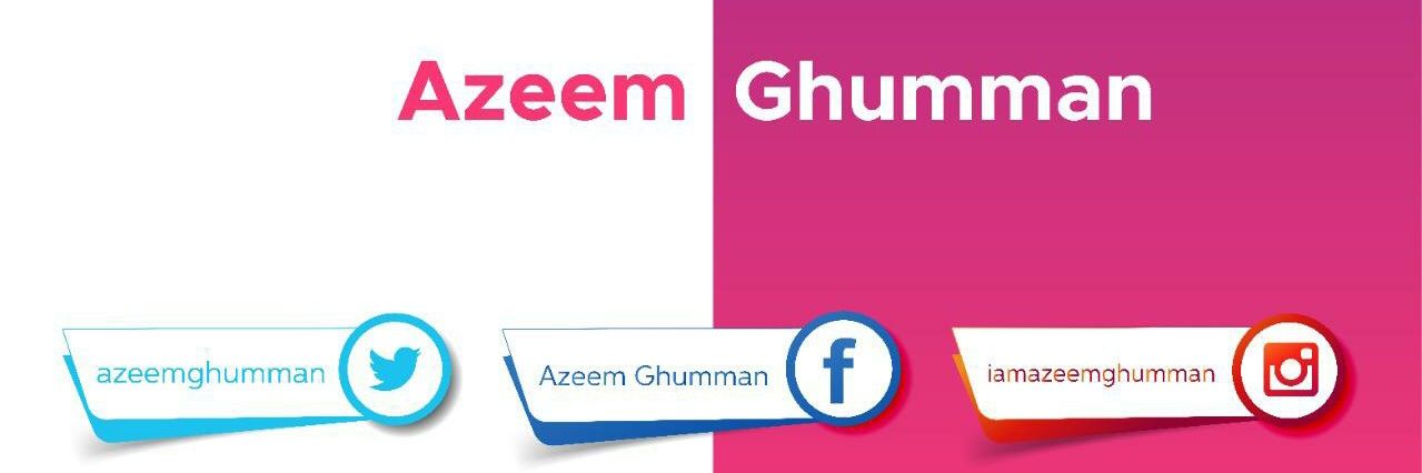 azeemghumman's profile banner image