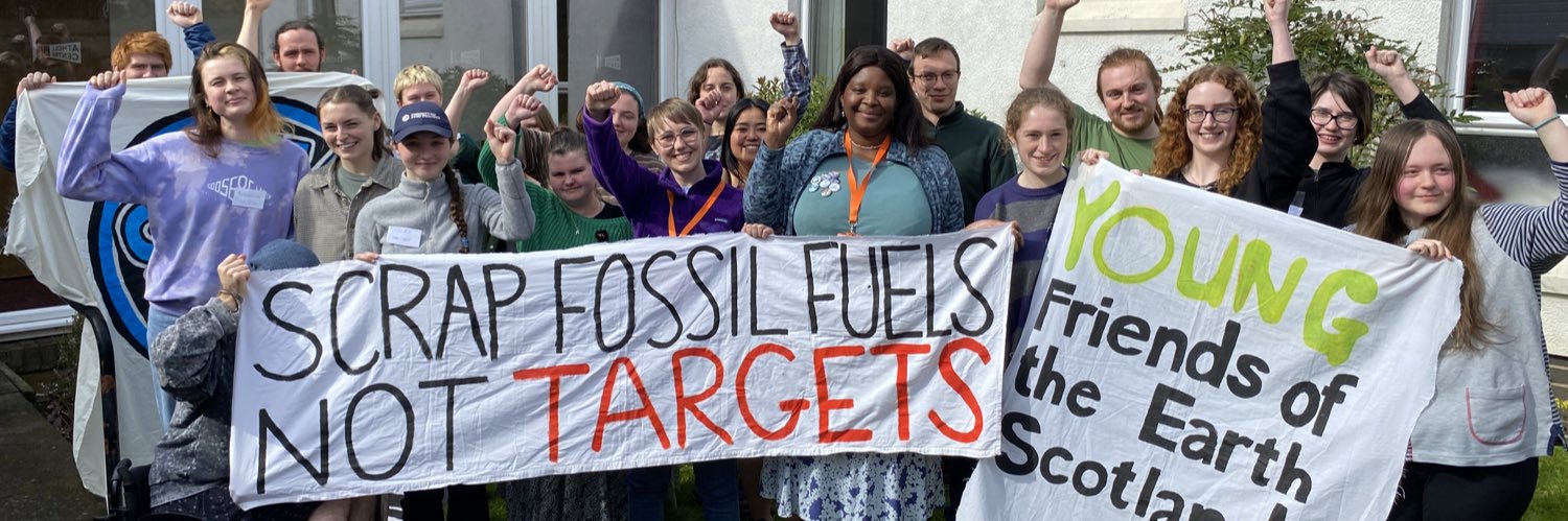 Young FoE Scotland banner