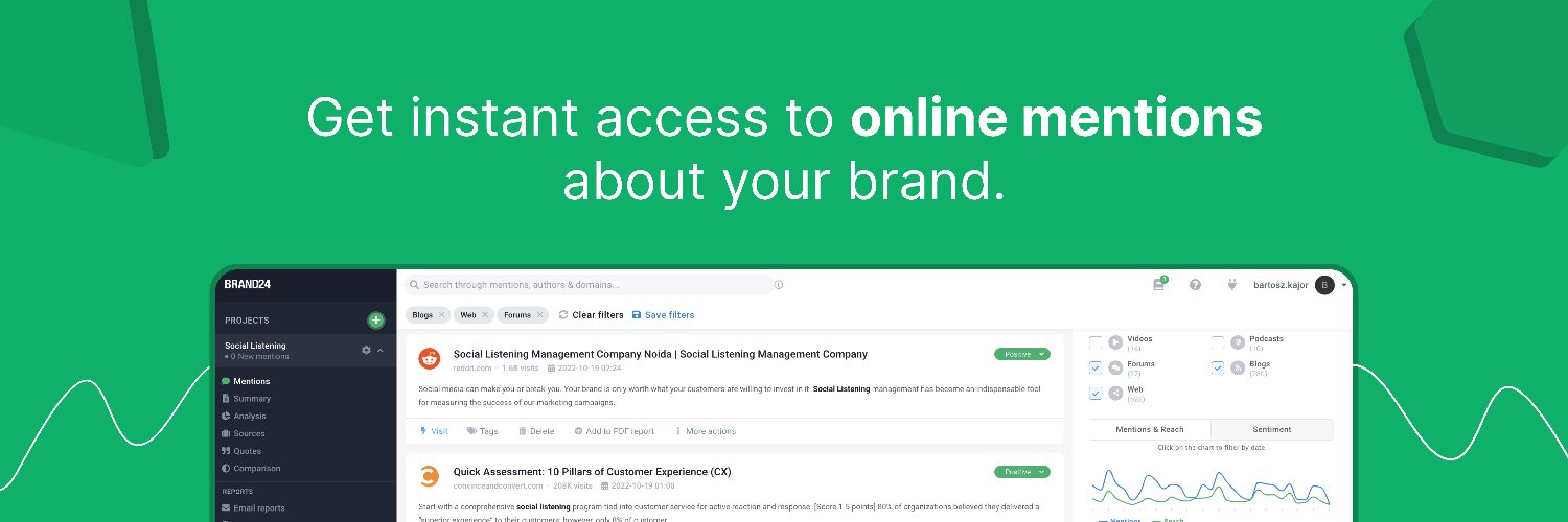 Brand24 banner