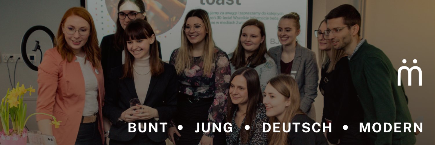 Młodzież Mniejszości Niemieckiej banner