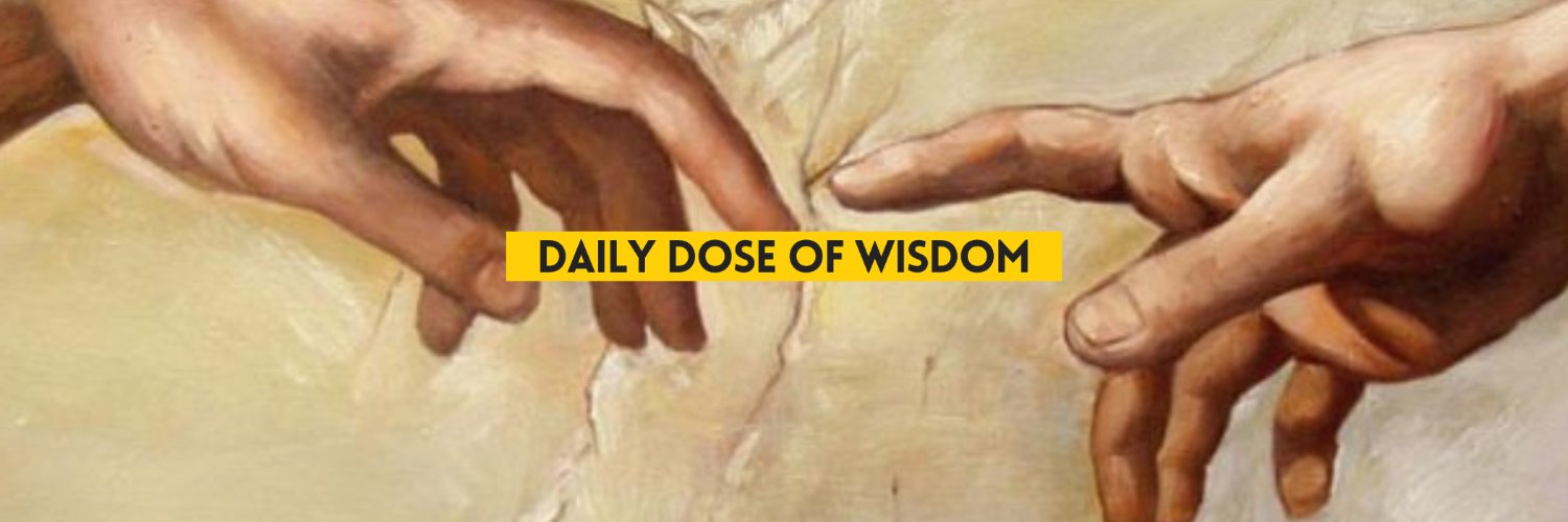 Daily Dose Of Wisdom banner