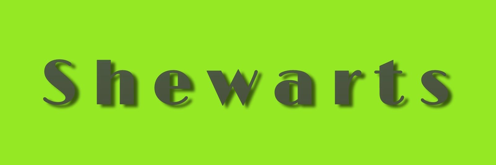 Shewarts banner