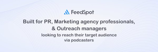 FeedspotPodcast Profile Banner