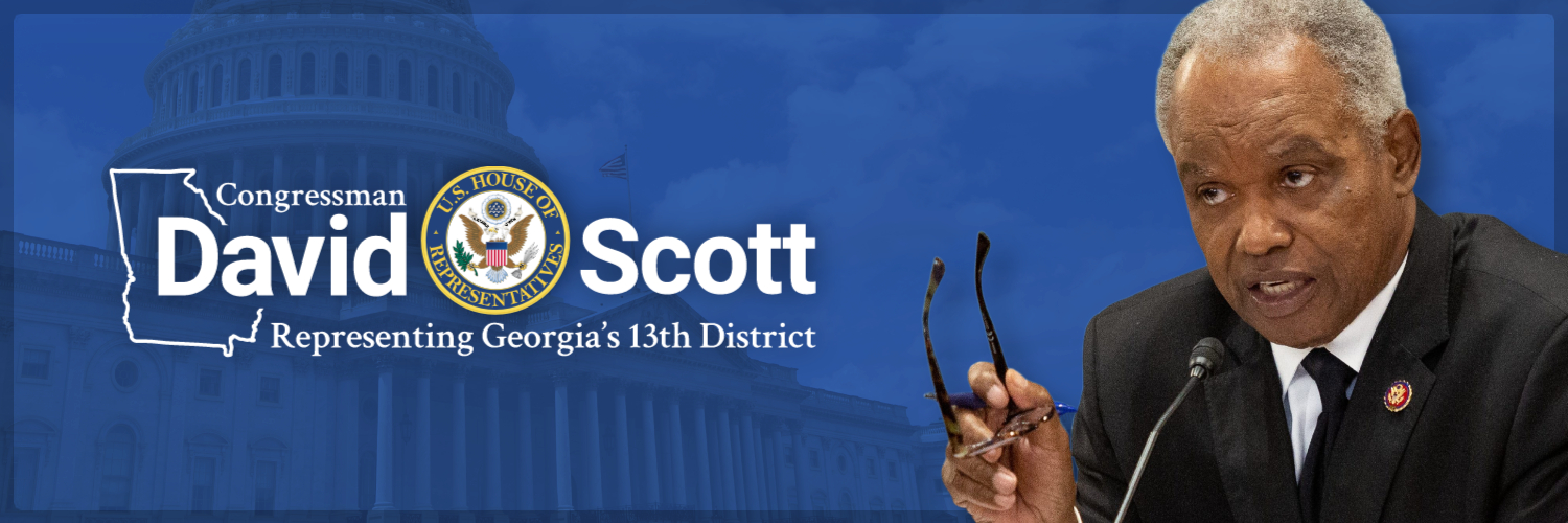 Rep. David Scott banner